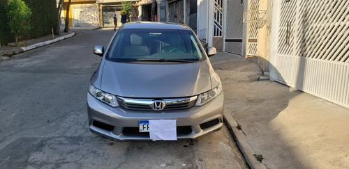 Imagem 2 de 13 de Honda Civic 2013 1.8 Lxs Flex Aut. 4p