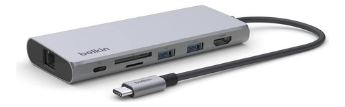 Belkin 7-in-1 Usb-c Hub, Multiport Adapter Dongle Con 4k 60h