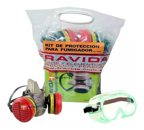 Kit De Proteccion Para Fumigador Fravida 8501 Fumigacion