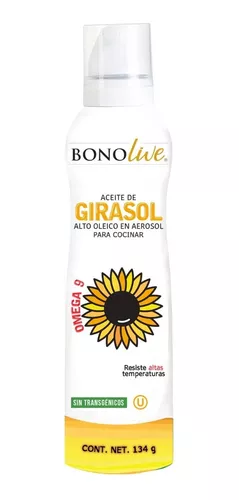 Aceite De Girasol En Spray - Apto Para Freidora De Aire