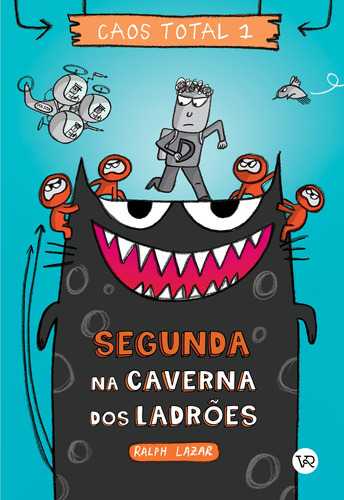 Kit Com 3 Livros Caos Total 1 + 2 + 3 + Almofada + Mini Lanterna: Não Se Aplica, De Lazar, Ralph. Série 1, Vol. 1. Vr Editora, Capa Dura, Edição 1 Em Português, 2018