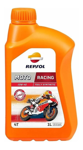 Repsol 10w40 Racing 100% Sintético Api Sn 4t Jaso Ma2