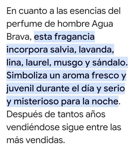 Agua Brava Edición Limitada X500 De A. Puig Clásico Original
