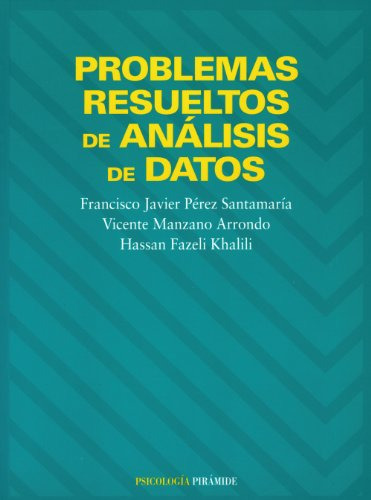 Libro Problemas Resueltos De Análisis De Datos De  Pérez San