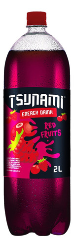 Energético Red Fruits Tsunami Garrafa 2l