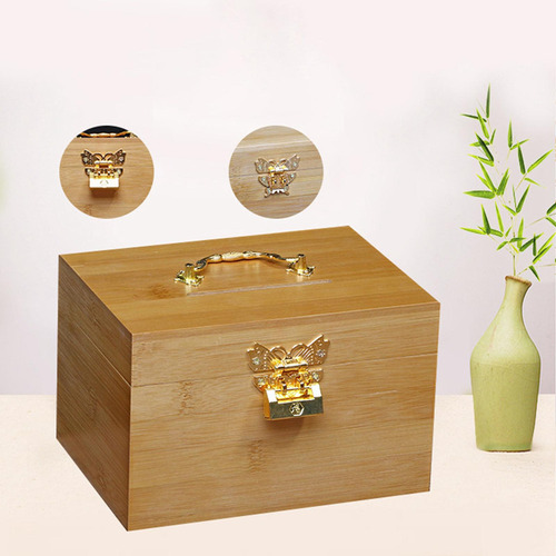 De Madera Vintage Para Guardar Joyas Navidad Sin Candado