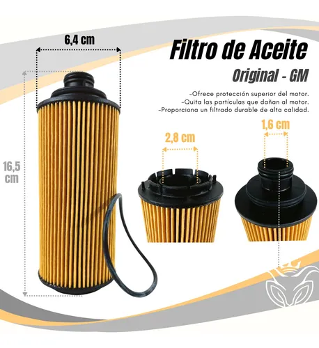 Kit Filtro Aceite Original+ Aceite Trailblazer 2.8 2018 2019