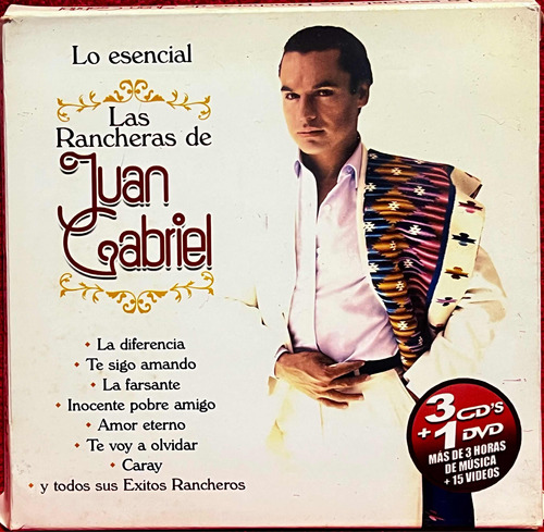 Cd Triple + Dvd Juan Gabriel / Las Rancheras. 2009. 1a Ed.
