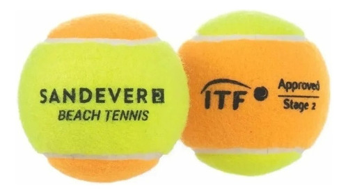 Kit 10 Bolas De Beach Tennis Btb 900 Sandever Pronta Entrega