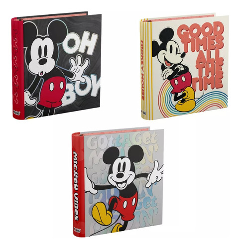 Carpeta 3x40 Mooving Mickey Mouse 2024 Consultar Modelos.