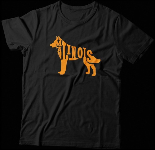 Playera Manga Larga Hombre Malinois