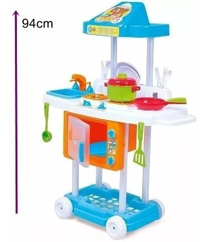 Cocina Infantil Riva Chef Azul- -koistore