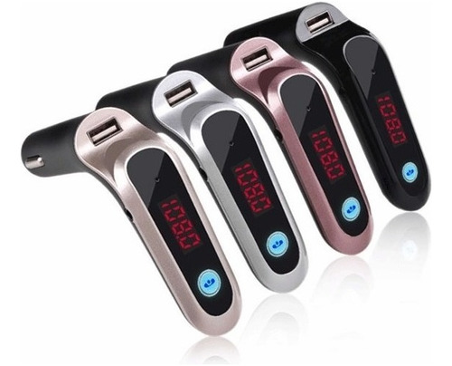 Transmisor Fm Bluetooth Para Auto - Manos Libres Usb Mp3 - E