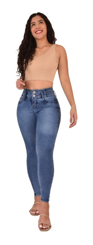  Jeans Dama Pantalones  Mujer Colombiano  Pompa Maxi Pompi