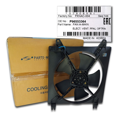 Imagen 1 de 10 de Electroventilador Principal Optra Limited Desing Original