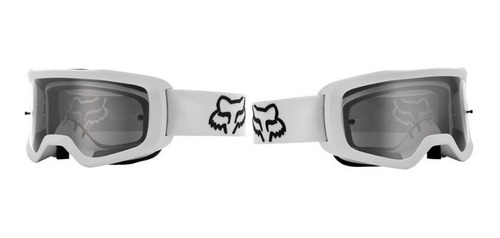 Imagen 3 de 3 de Goggle Fox Main Stray Blanco Motocross Enduro Mtb