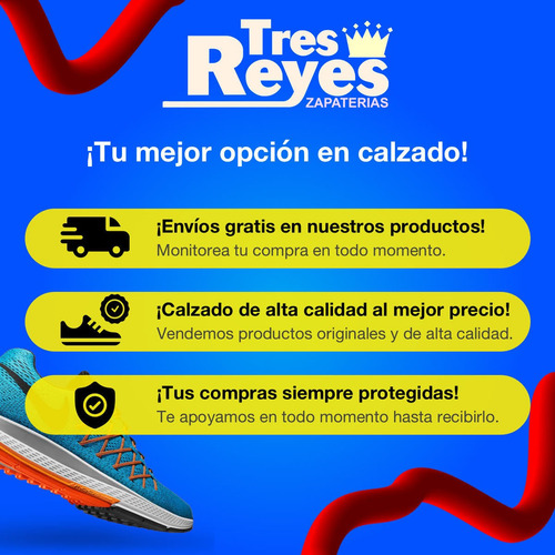 Tenis Casuales Modernos Caballero Pirma Tres Reyes