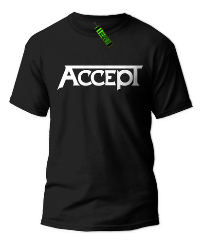 Lum - Remera Rock Accept - Algodon 1° Calidad