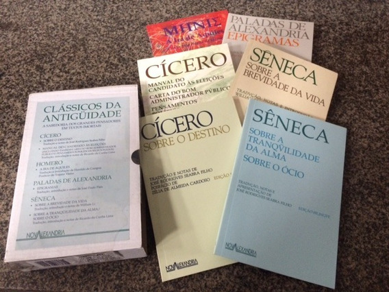 Colecao Classicos Da Antiguidade Cicero Homero Paladas De Mercado Livre