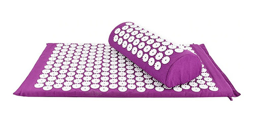 Colchoneta Mat + Almohada Acupuntura Masajeador Relajación