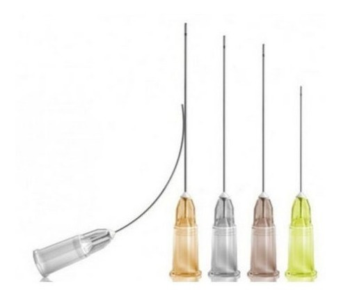 Microcânula Harmonização Fabinject Kit - 22g X 50mm - 40 Un