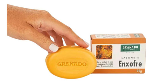 Kit Sabonete Granado Enxofre 90g Com 6