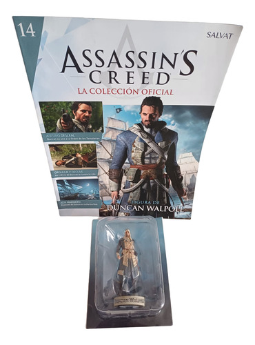 Assassin Creed # 14 Duncan Walpole Figura Con Revista (Usado)
