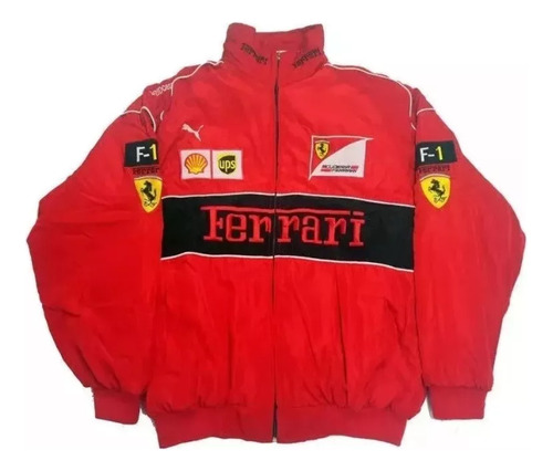 Chaqueta De Moto Retro Ferrari Autumn Racing 2023