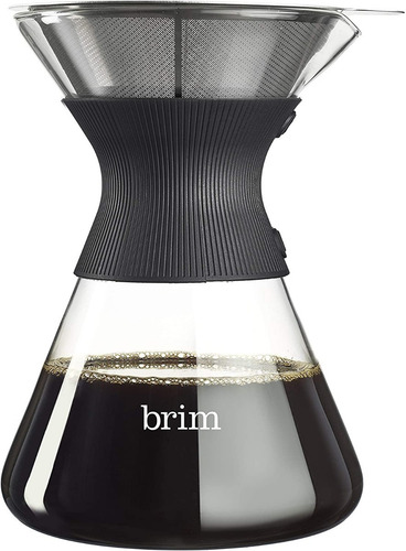 Kit De Cafetera De 6 Tazas Brim, Jarra, Cuchara Y Filtro