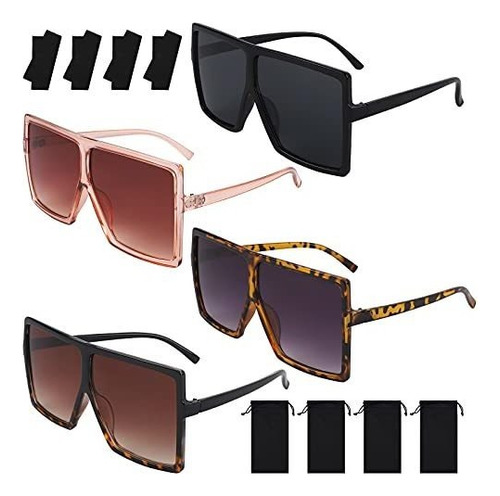   De Sol - Uratot Oversized Square Sunglasses Big Wome