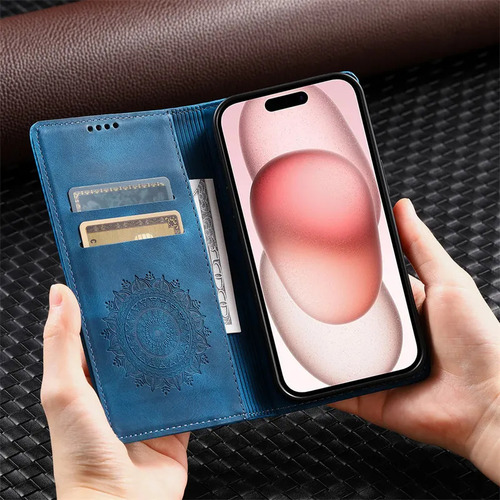 Funda De Piel Para Samsung Galaxy A15 A25 A35 A55 A54 A34 A24 A14 A04s A05s A13 A23 A33 A53 A52 Funda Tipo Cartera Con Tapa Magnética