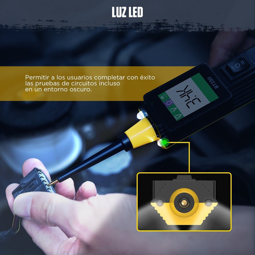 5.13 Probador De Circuito Automotriz Power Probe Led 6-30v