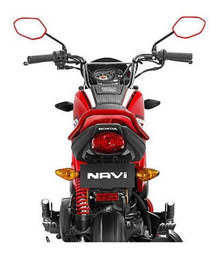 Imagen 6 de 8 de Moto Honda Navi 110 K Automática - Roja