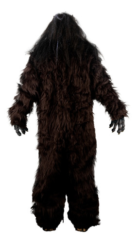 Disfraz Wendigo Monstruo Salvaje Terror Halloween Fiesta Marrón Oscuro Talla Única