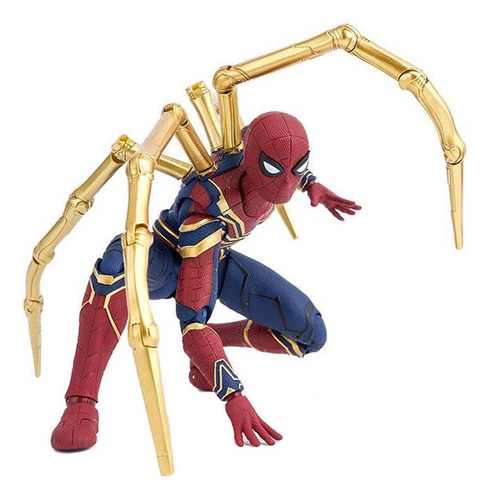 Figura De Escenario De Iron Spiderman Y Tamashii De Marvel A