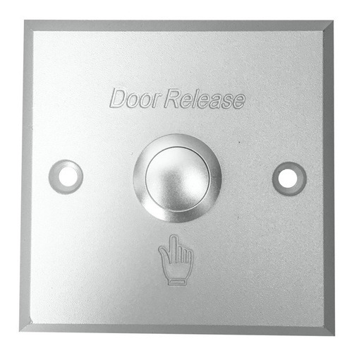 Botón Pulsador Aluminio Control De Acceso Cuadrado