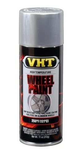 Pintura En Spray Vht Wheel Paint Alta Temperatura Plata