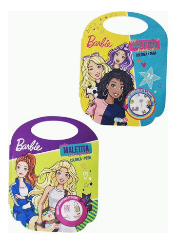 Set De Libros De Colorear Barbie