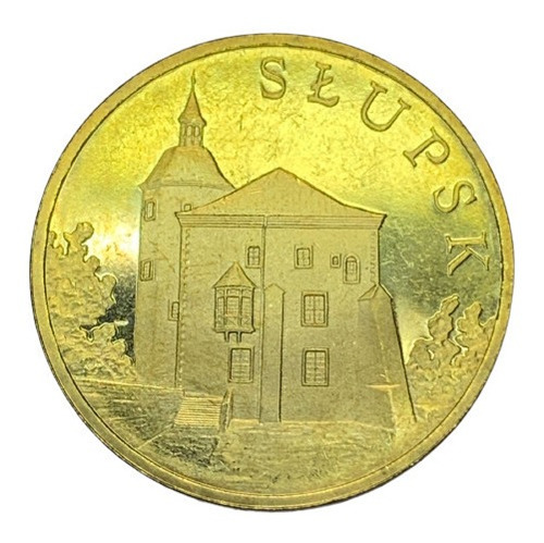 Moneda Polonia 2 Zlote Año 2007 Y# 620 Slupsk
