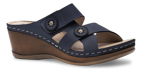 Sandalia Macarena Color Azul Marino D12430053523