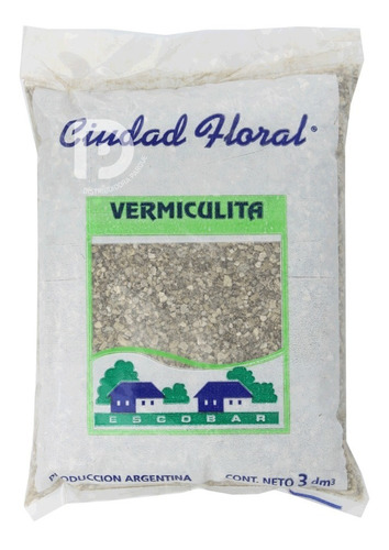 Vermiculita Ciudad Floral 3 Dm Sustrato Mineral Nutrientes