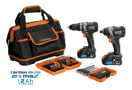 Rotomartillo Y Destornillador Inalámbrico 20v, Sin Carbones