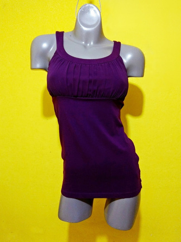 Blusa Marca Express Stretch Morado Talla Chica