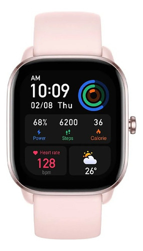 Smartwatch Reloj Inteligente Amazfit Gts 4 Mini 1.65 Rosa