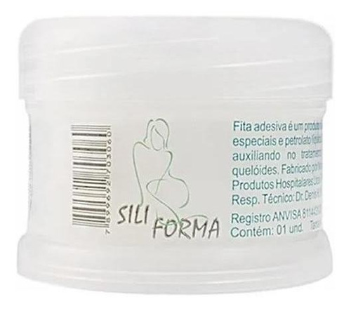 Lamina Fita Silicone 65x3 Fácil Colocar Adesiva Cicatrizante