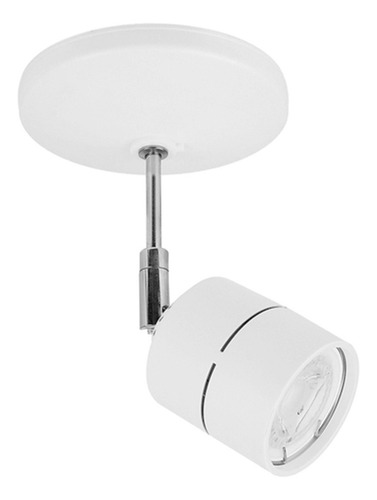 Imagen 2 de 8 de Lámpara Spot Sobreponer Base Gu10 Dirigible Tecnolite 6w Bco