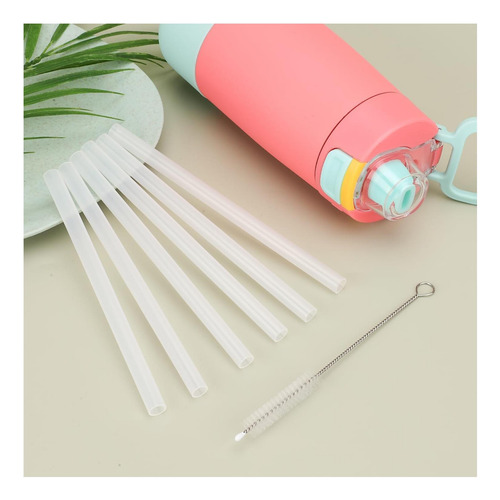6 Pcs Reemplay Platas Para Tazas De Ello, Pajitas De Con De