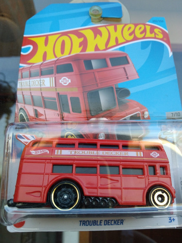 Bus Colección Hot Wheels Trouble Decker Mattel 1er Edición 