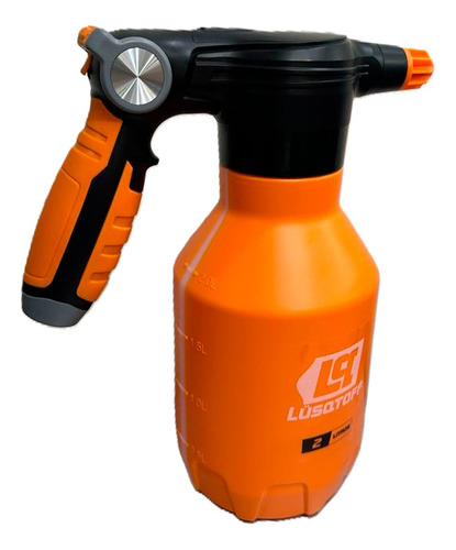 Pulverizador Fumigador Automatico 2 Litros Lusqtoff Portatil Color Naranja