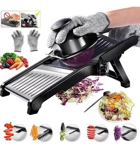  Ourokhome Cortador de mandolina ajustable de cocina